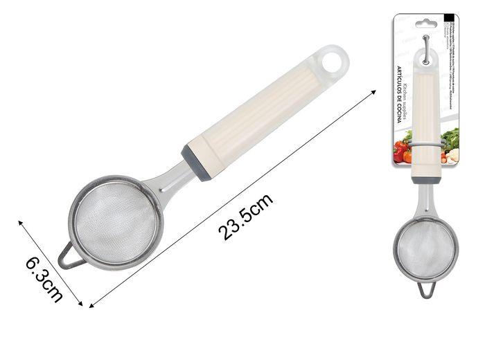 Infusor de té, 23,5 × 6,3 cm, color blanco