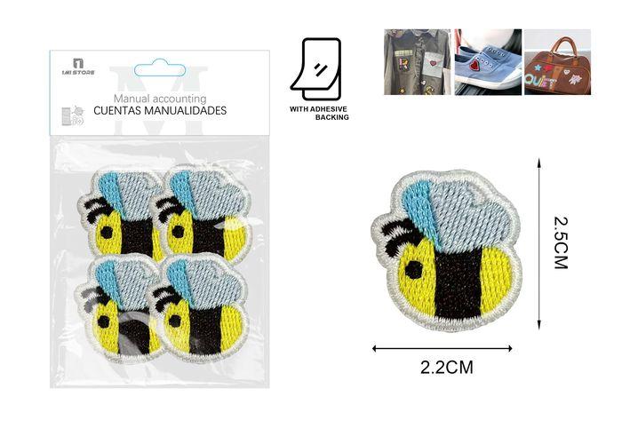 parche, 2,5 × 2,2 cm, 4 piezas, modelo 350487