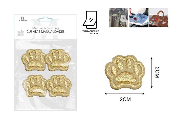 parche, 2 × 2 cm, 4 piezas, modelo 350509