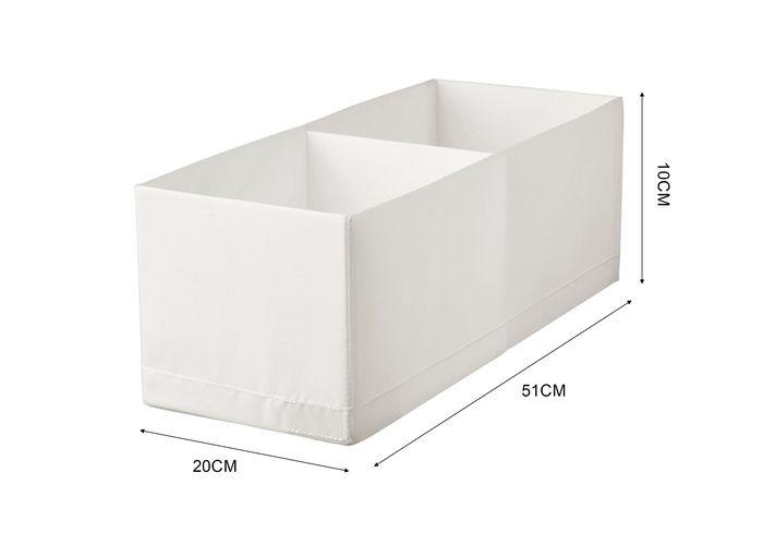 Almacenamiento serie IKEA, 20 × 51 × 18 cm