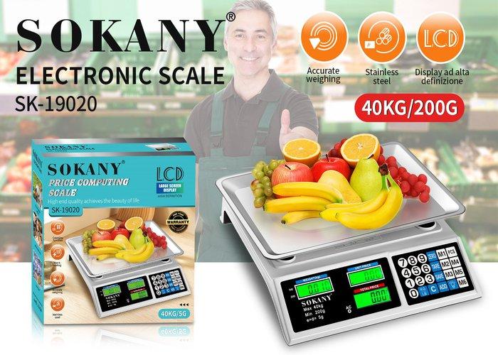 balanzas electronicas, modelo SK-19020