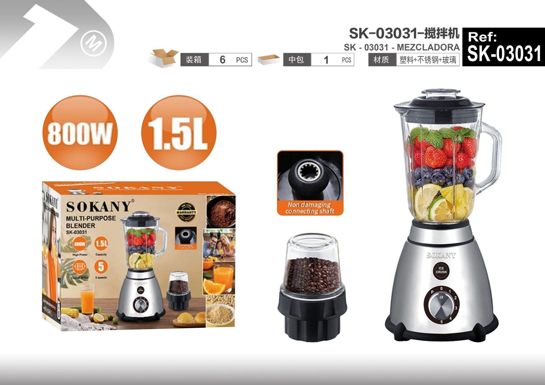 Equipo de mezcla, modelo SK-03031
