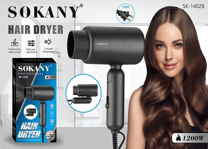 secador de pelo, 110 V, modelo SK-14028