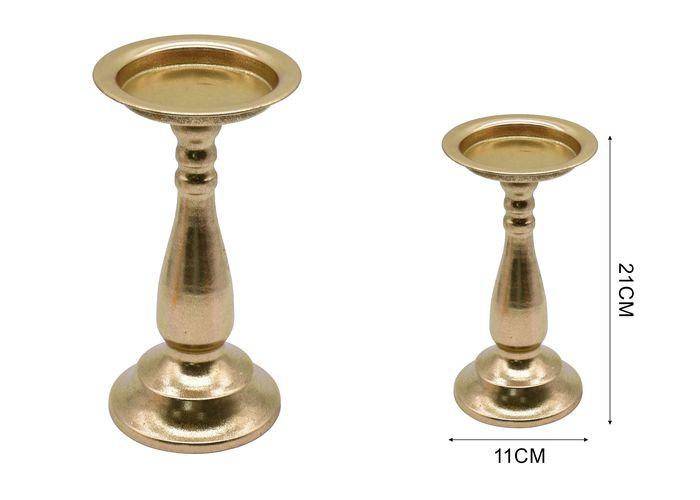Portavelas de hierro, modelo 133472