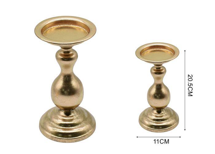 Portavelas de hierro, modelo 133476
