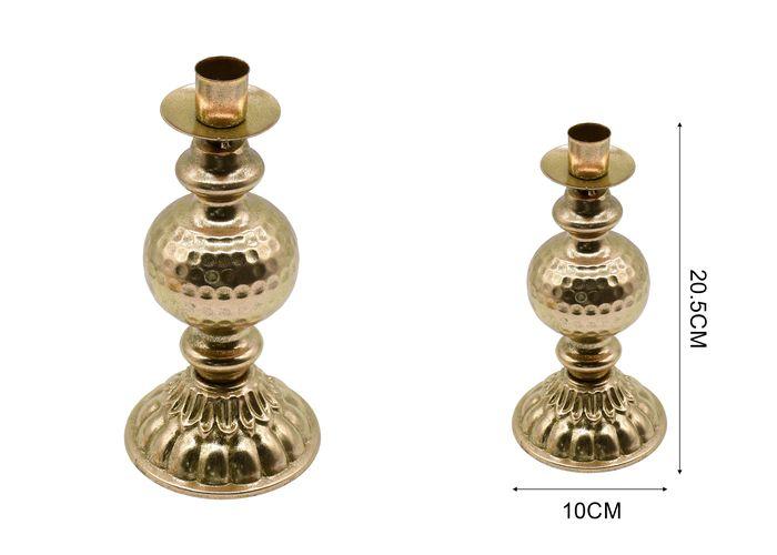 Portavelas de hierro, modelo 133480