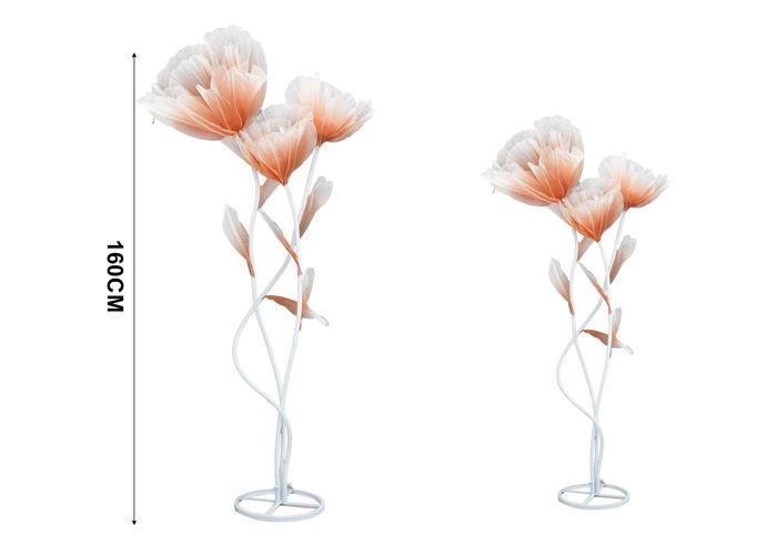 Flores y árboles decorativos, modelo BJ2020-3E, color rojo