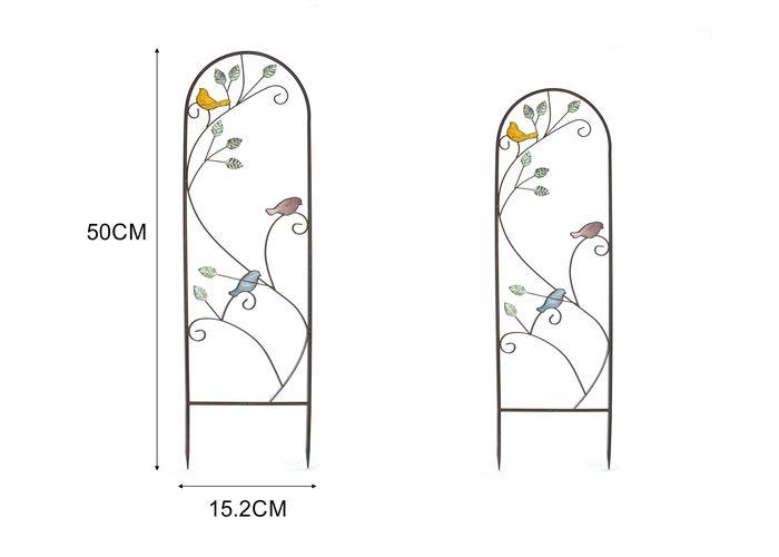 Estacas para jardín, 15,2 × 50 cm