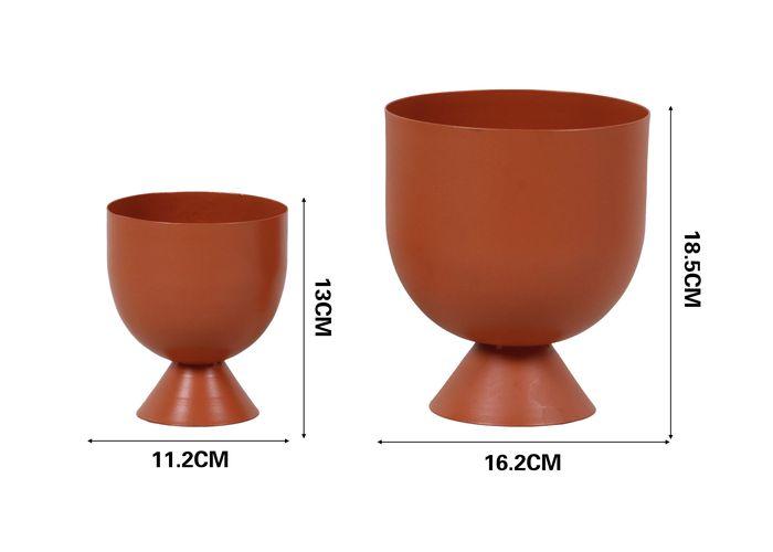 Soporte para plantas de hierro forjado, modelo JY21239-159U