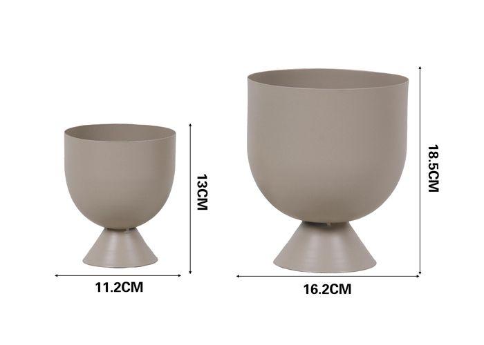 Soporte para plantas de hierro forjado, modelo JY21239BE