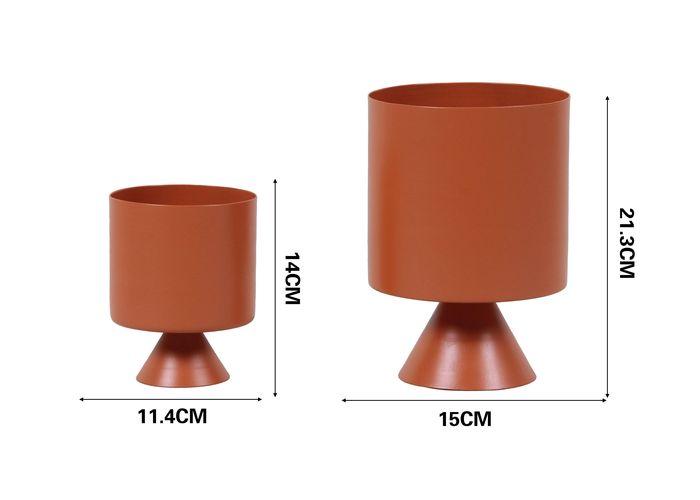 Soporte para plantas de hierro forjado, modelo JY21240-159U