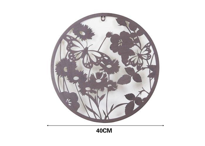 Decoración de pared de hierro forjado, modelo JY22134S-MCB