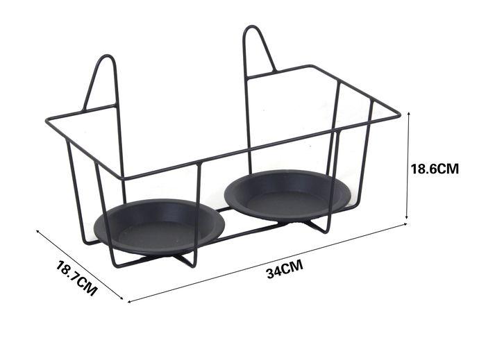 Soporte para plantas de hierro forjado, modelo JY23681