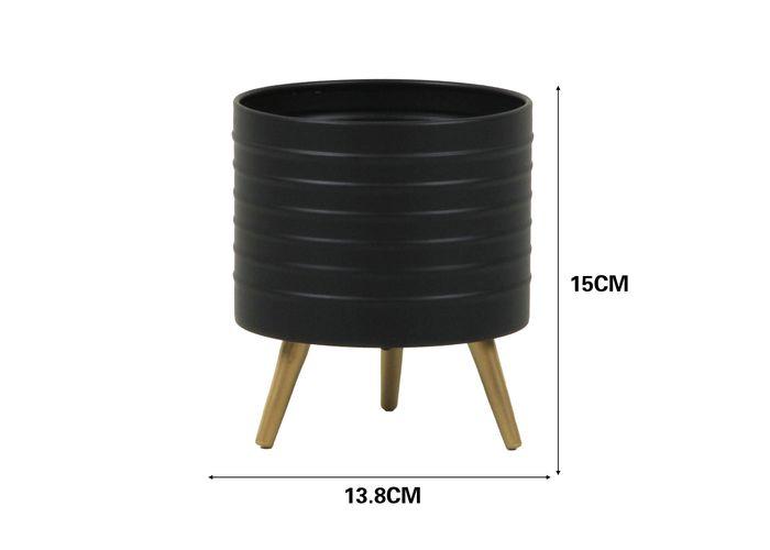 Soporte para plantas de hierro forjado, modelo JY24322