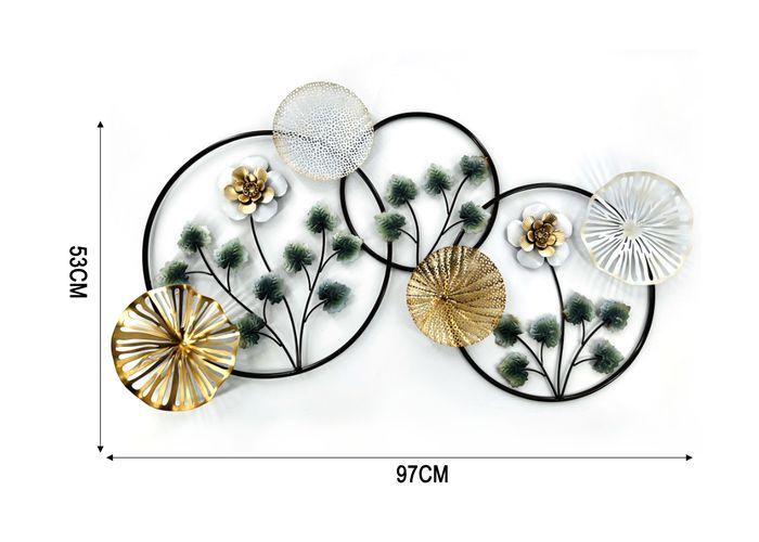 Decoración de pared de hierro forjado, modelo YY30618