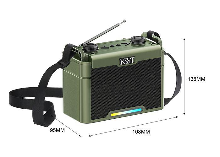 Grabadora de radiocassette, modelo K-1117S