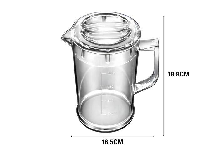 Jarra para bebidas frías, 16,5 × 11,3 × 18,8 cm