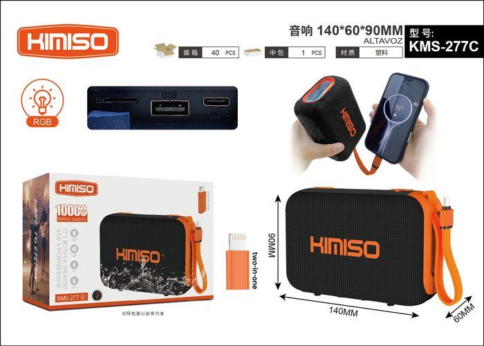 altavoz portátil, modelo KMS-277C