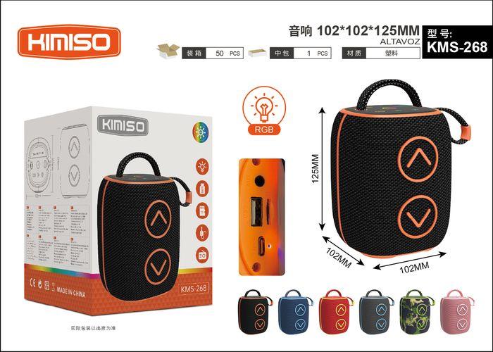 altavoz portátil, modelo KMS-268