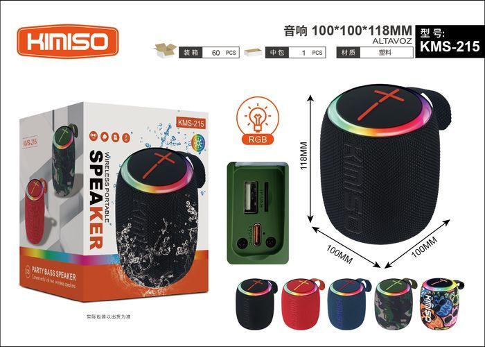 altavoz portátil, modelo KMS-215