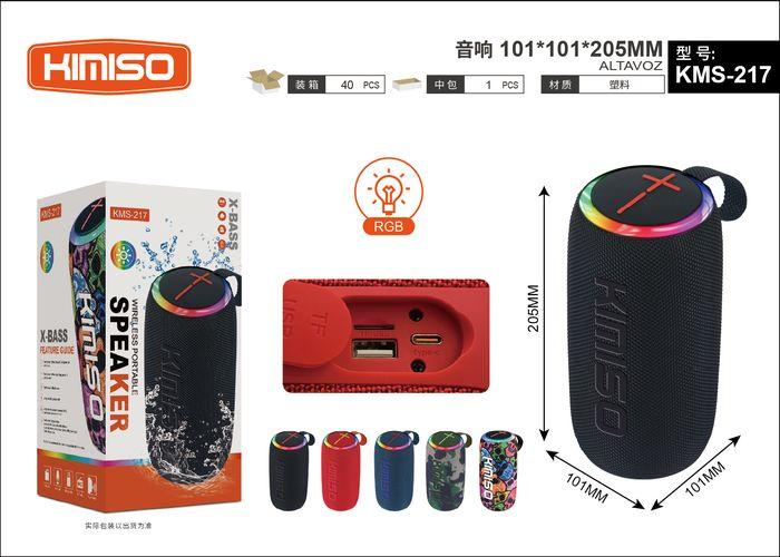 altavoz portátil, modelo KMS-217