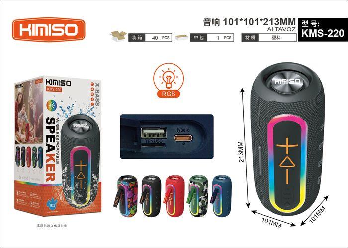 altavoz portátil, modelo KMS-220