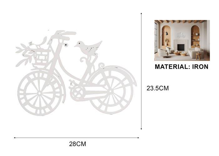 Decoración colgante de hierro forjado, modelo 135304
