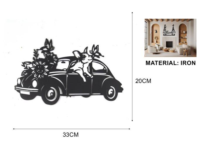 Decoración colgante de hierro forjado, modelo 135328