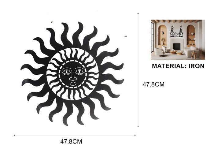 Decoración colgante de hierro forjado, modelo 135341