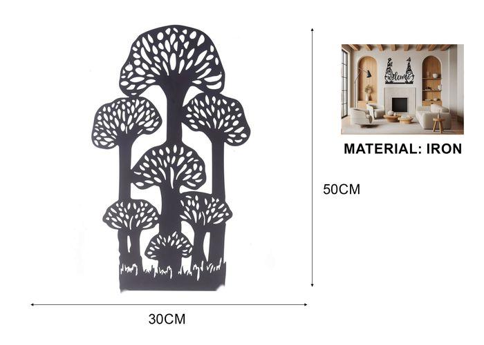 Decoración colgante de hierro forjado, modelo 135379