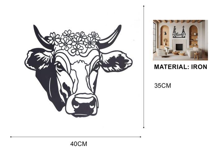Decoración colgante de hierro forjado, modelo 135392