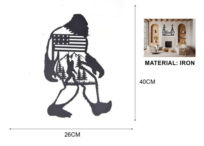 Decoración colgante de hierro forjado, modelo 135404