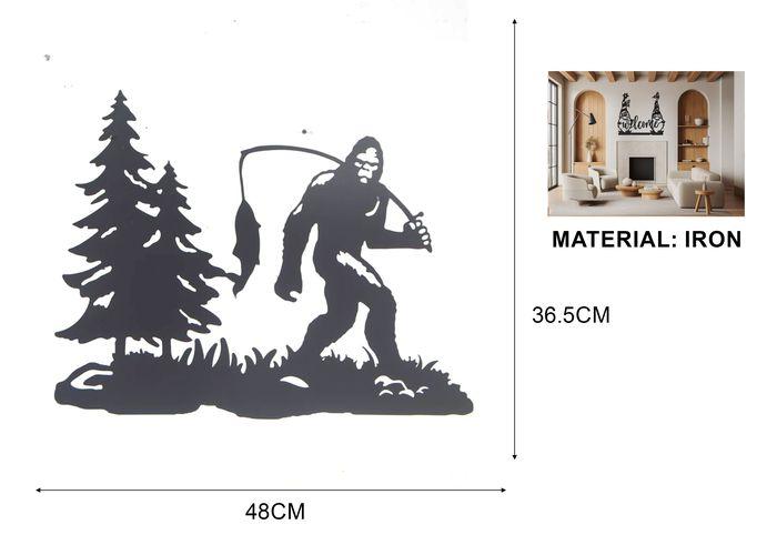 Decoración colgante de hierro forjado, modelo 135405