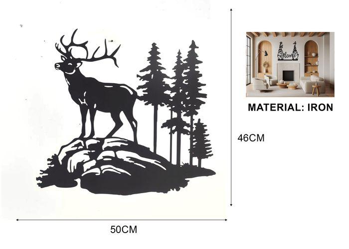 Decoración colgante de hierro forjado, modelo 135406