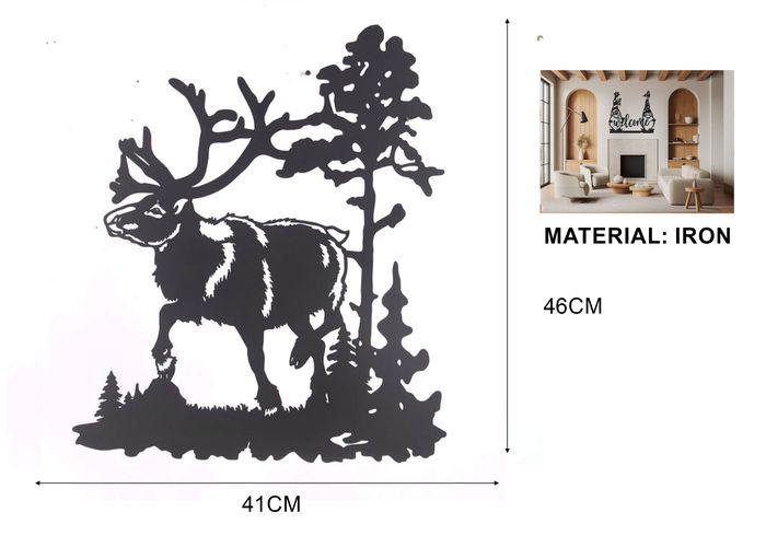 Decoración colgante de hierro forjado, modelo 135413