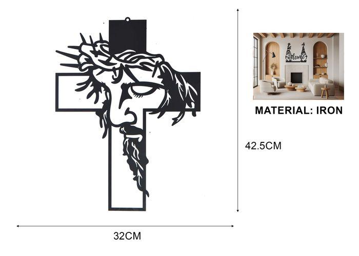 Decoración colgante de hierro forjado, modelo 135421