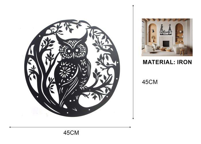 Decoración colgante de hierro forjado, modelo 135425