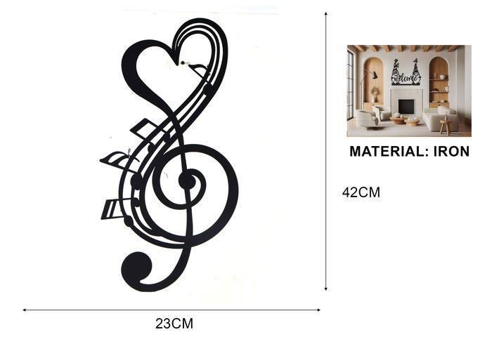 Decoración colgante de hierro forjado, modelo 135439