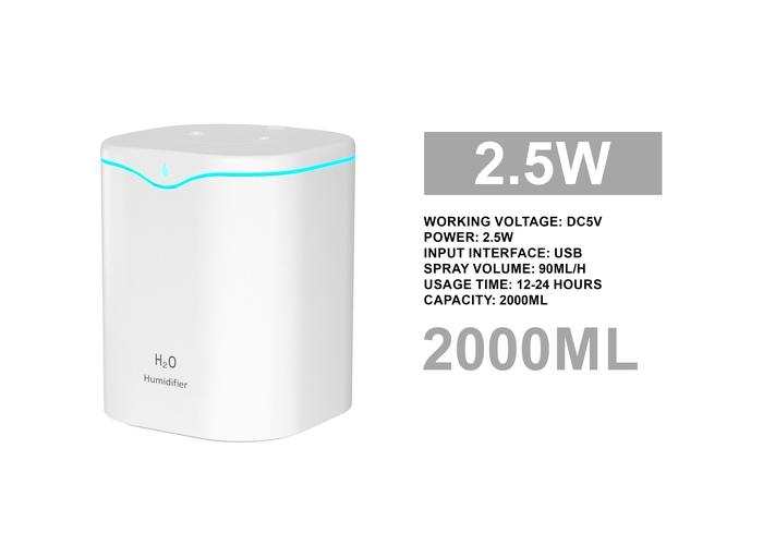 humidificador, 2 L