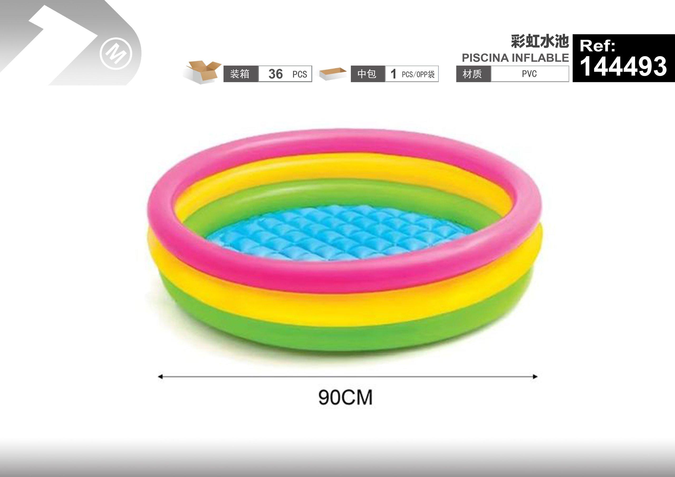 piscina inflable, 90 cm