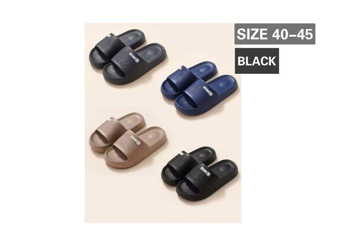 Sandalias de hombre., color negro, modelo 138991