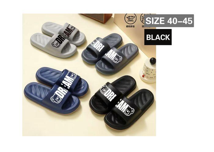Sandalias de hombre., color negro, modelo 139003
