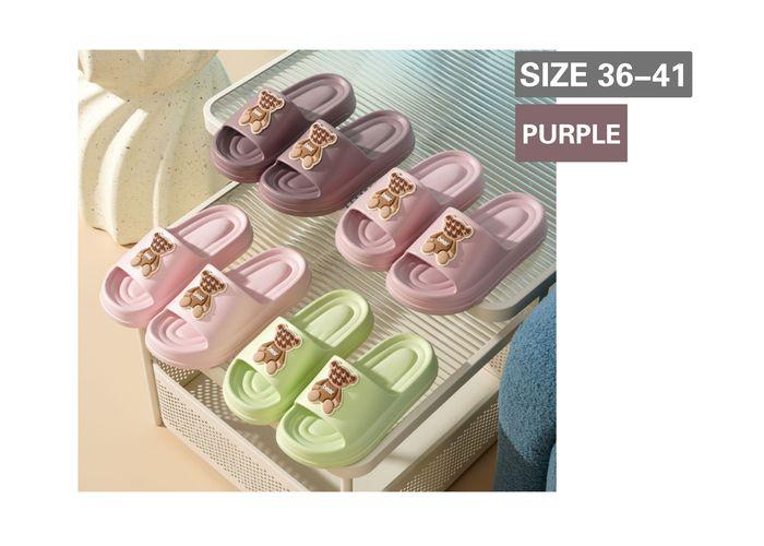 zapatillas de mujer, color morado, modelo 139007