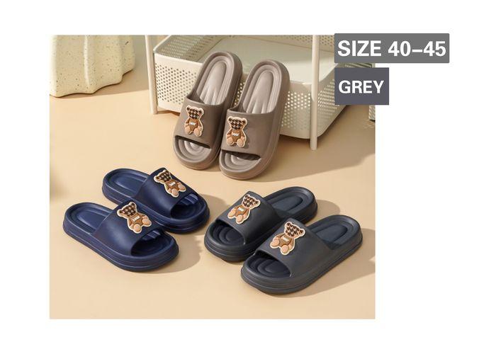 Sandalias de hombre., color gris, modelo 139013