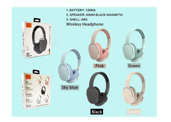 auriculares bluetooth, color azul, modelo 140269