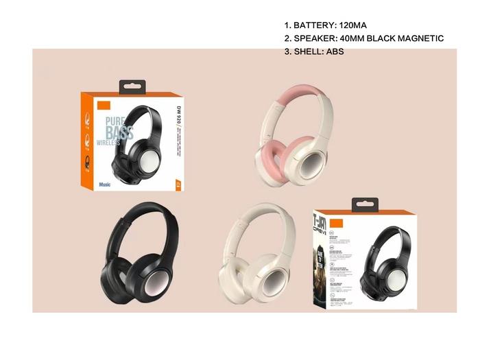 auriculares bluetooth, color azul, modelo 140275
