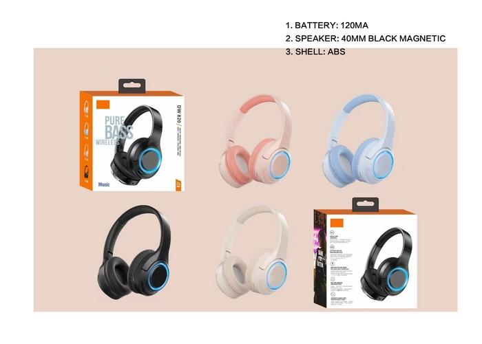 auriculares bluetooth, color azul, modelo 140276