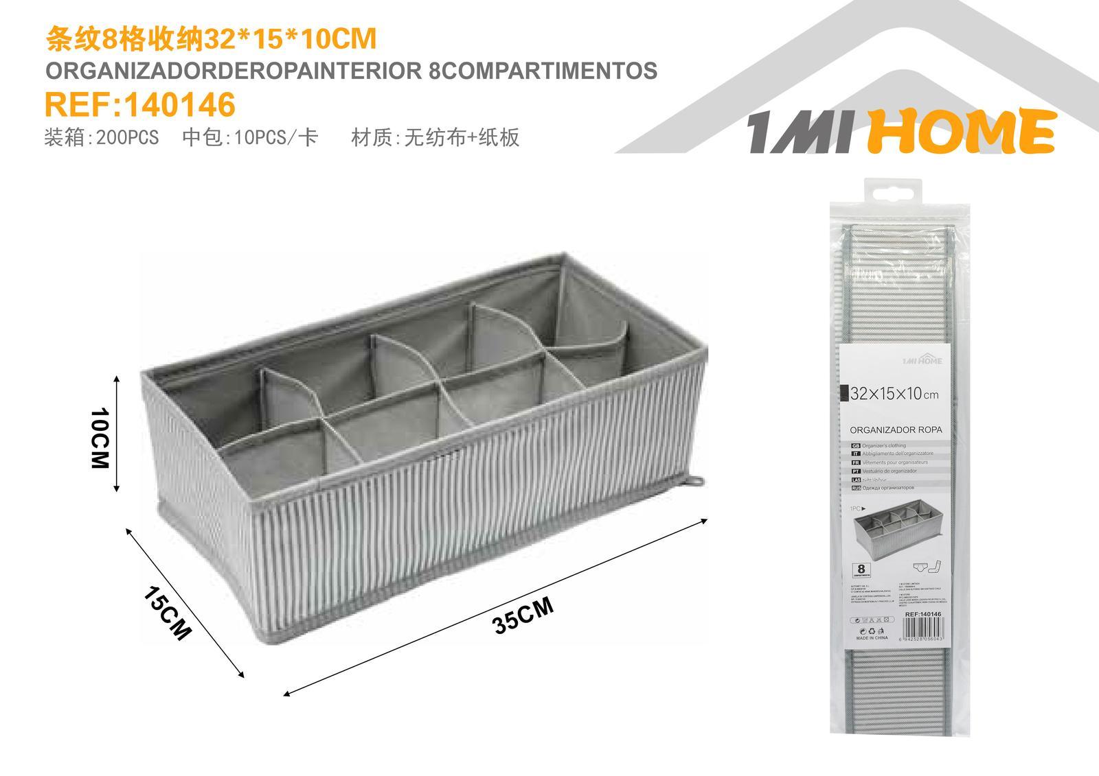 Caja de almacenamiento, 32 × 15 × 10 cm, modelo 140146