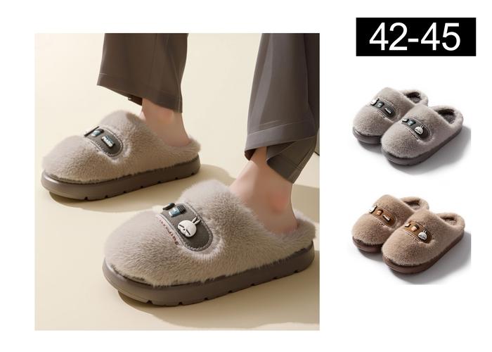 Pantuflas de algodón para hombre y mujer, modelo 141691