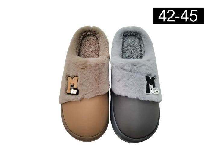 Pantuflas de algodón para hombre y mujer, modelo 141693